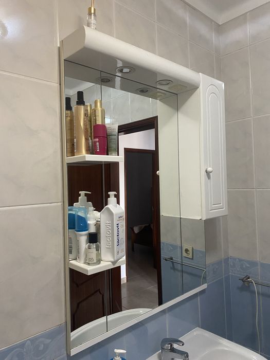 Espelho WC com arrumação