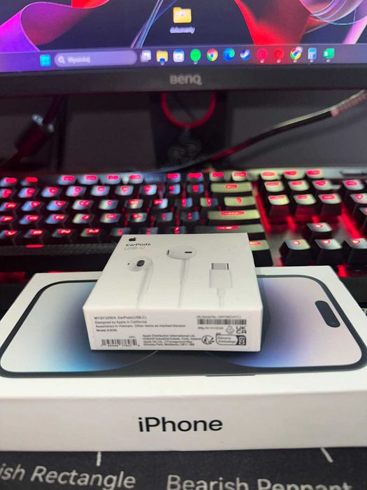 NOWE słuchawki Ear Pods APPLE USB-C