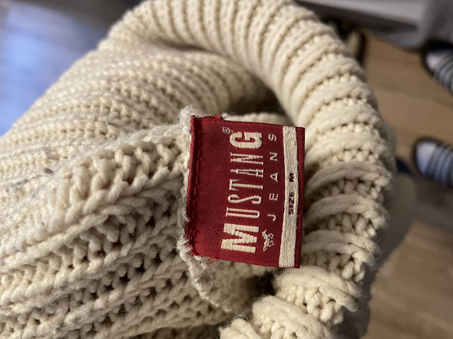 Sweter golf męski mustang