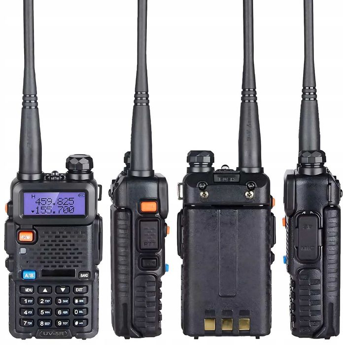 NOWY Baofeng UV-5R Krótkofalówka Radiotelefon 8W FM Walkie Talkie