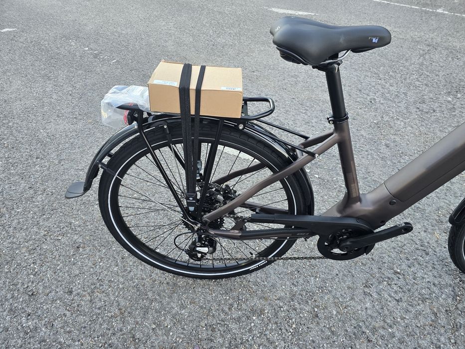 Bicicleta eletrica citadina motor central