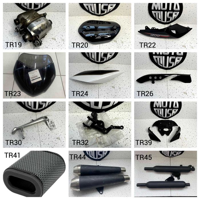 Разборка мотоцикла Triumph