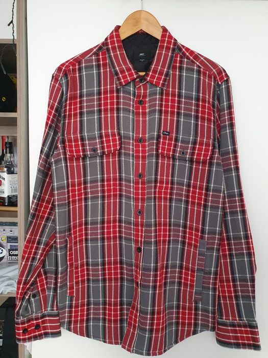Koszula w kratę OBEY rozmiar duże M