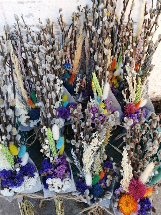 Букети на вербну неділю