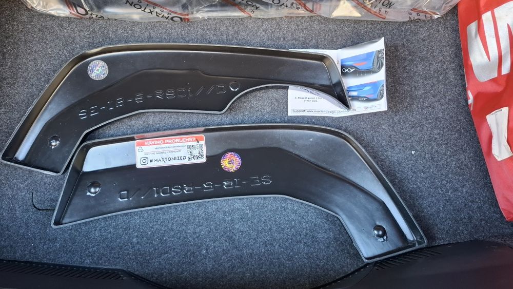 MAXTON Difusor traseiro e saias laterais traseiras SEAT IBIZA KJ