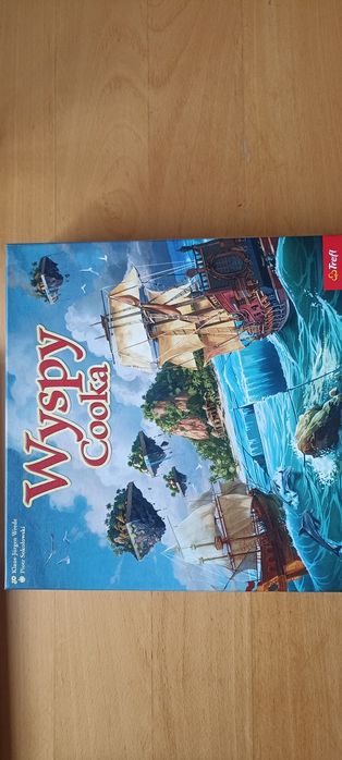 Wyspy Cooka – gra planszowa – nowa, otwarta, niegrana