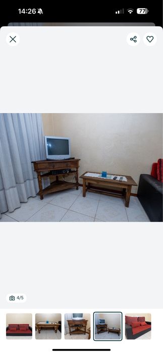 Movel para televisao e mesa centro sala