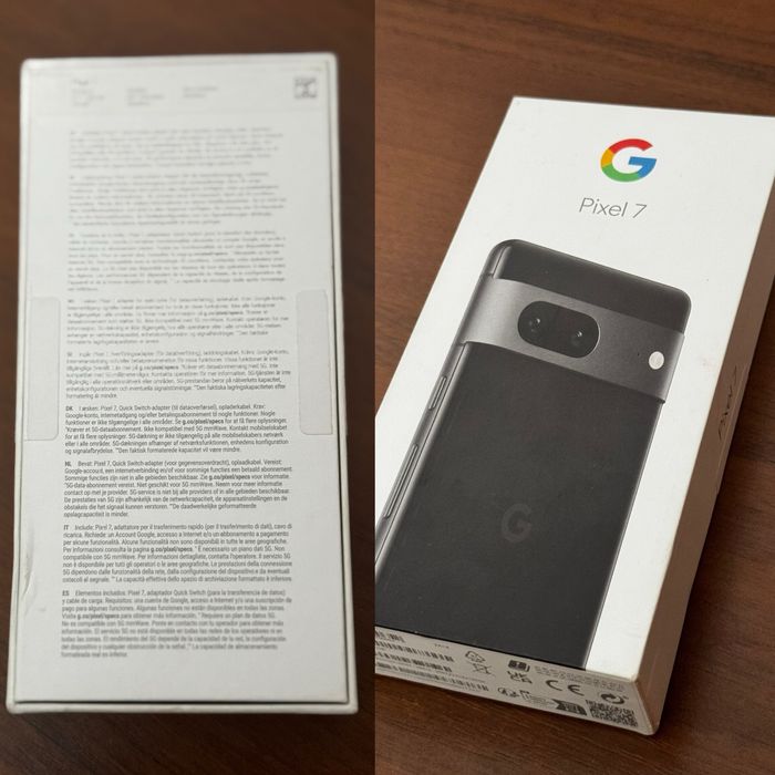 Google Pixel 7 128 ГБ obsidian black Телефон