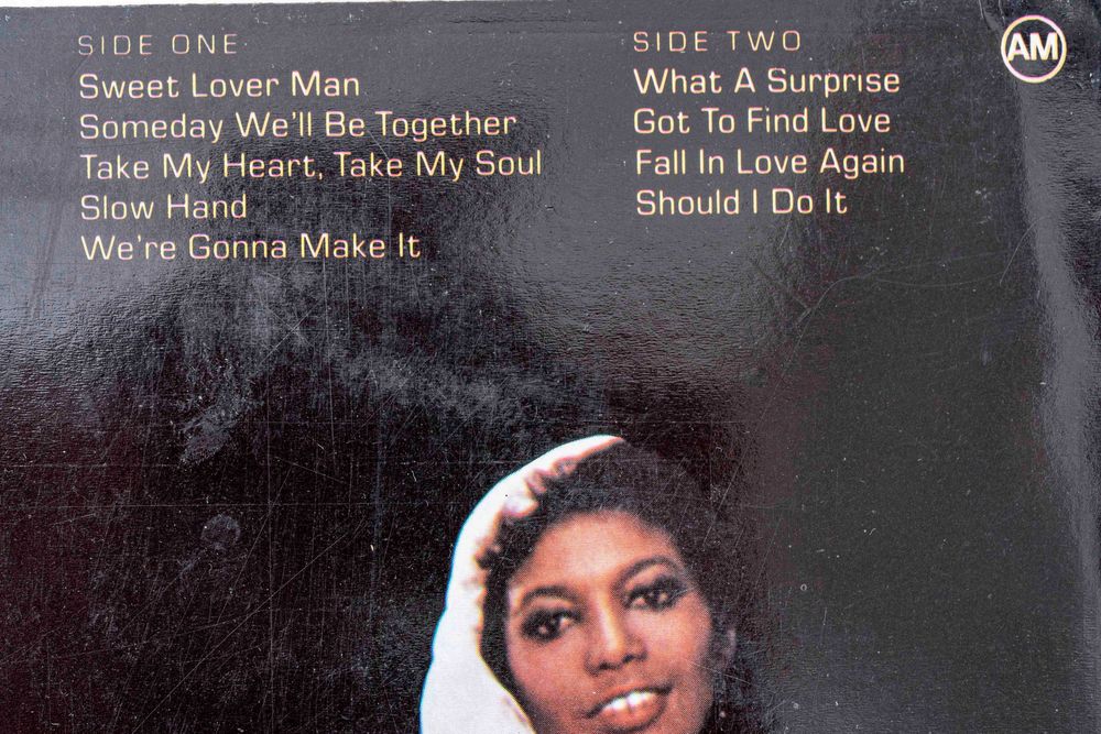 Disco vinil pointer sisters,titulo black and white