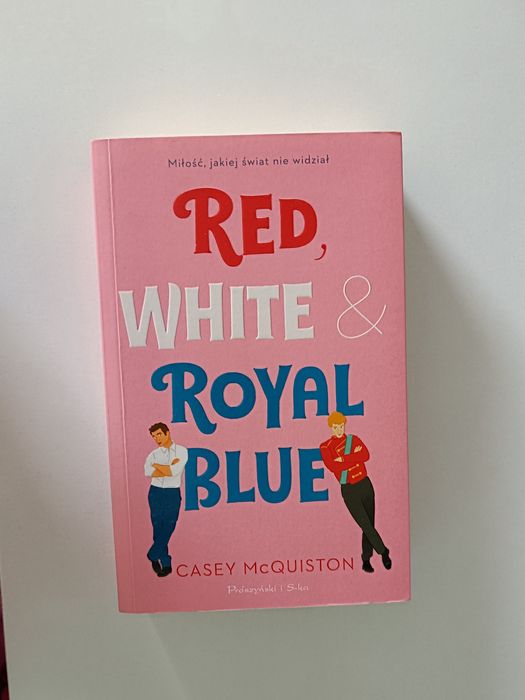 Red, white & royal blue - Casey Mcquiston
