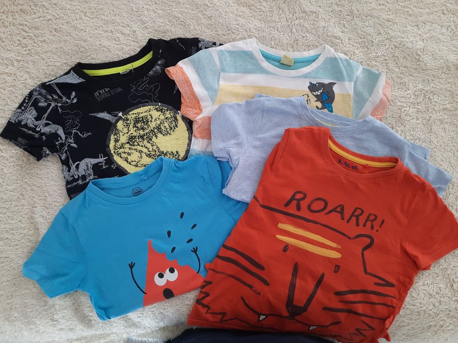 T-shirty różne modele r. 122