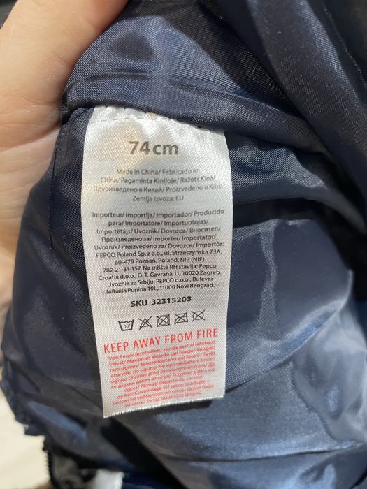 Kombinezon zimowy dziecięcy niemowlęcy disney mickey mouse myszka miki