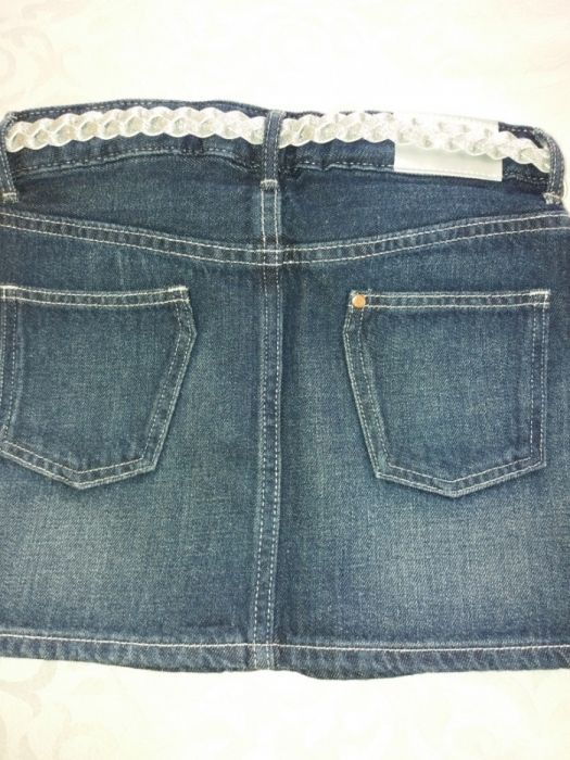 Spódniczka jeansowa H&M rozmiar 116