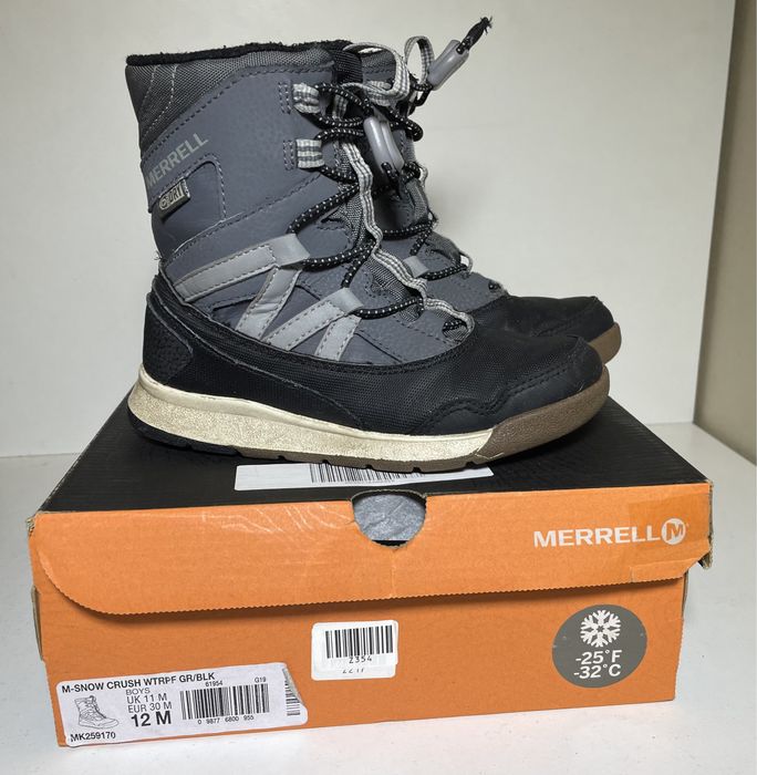 Дитячі зимові чоботи Merrell 30