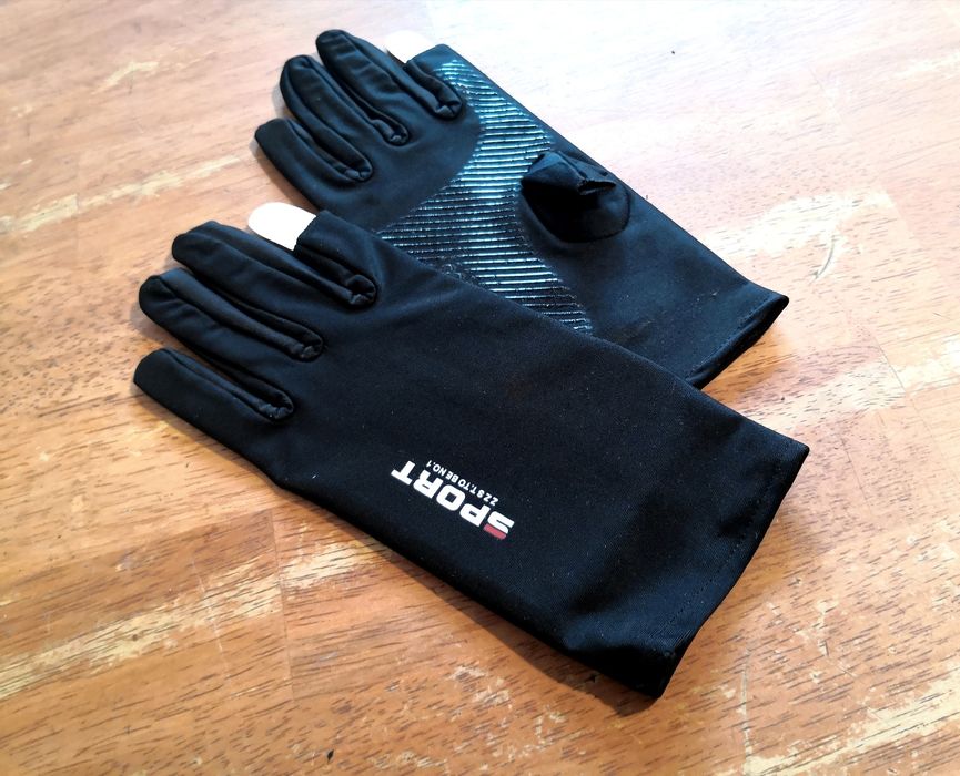 Letnie rękawiczki, Minetki, Summer Ice Silk z dwoma palcami