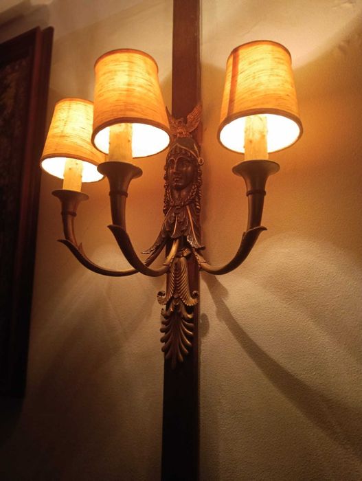 2 candeeiros antigos