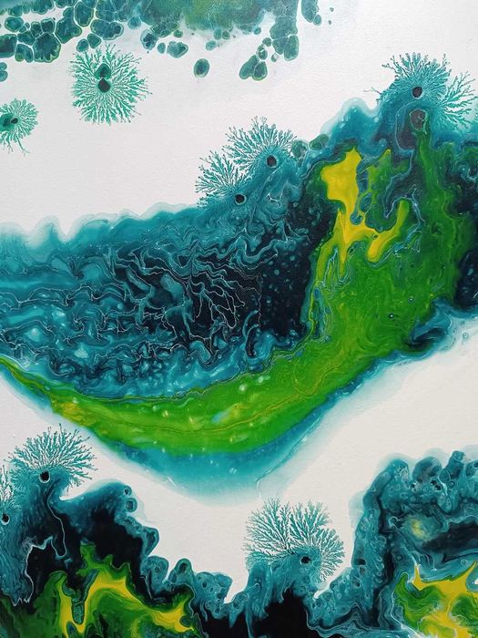 Wyprzedaż obrazów abstrakcyjnych Abstrakcja Obraz do salonu