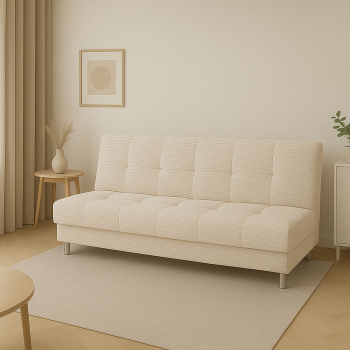 Wersalka Pik Sztruksowa Sprężyny Bonnell Dostawa