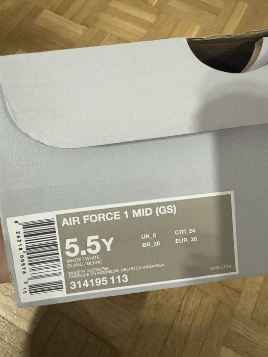 Nike Air Force 1 Mid – rozmiar 38