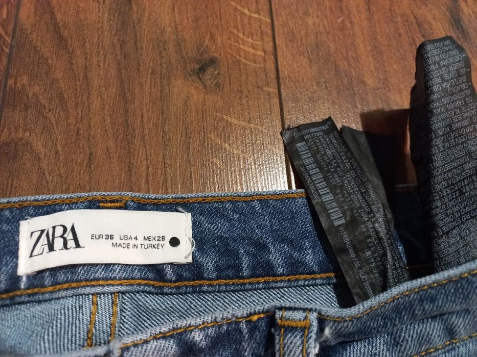 Spodnie jeans Zara roz.S