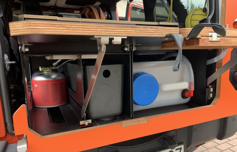 Zabudowa Egoe Nestbox Supertramp 300 Wrangler, Landrover, Land Cruiser