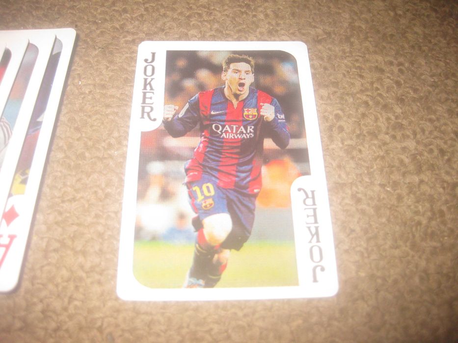 2 Baralhos de Cartas Completos de "Jogadores de Futebol"