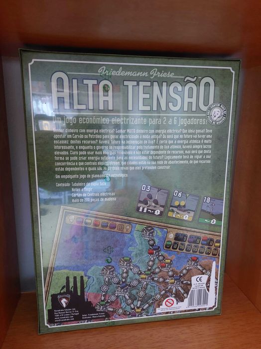Power Grid versão portuguesa (Board Game, Jogo de Tabuleiro)