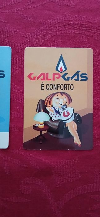 Calendários de Bolso -Galp Gás- 1990