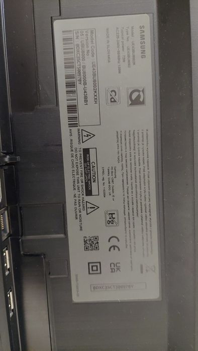 TV Samsung 50' uszkodzona matryca