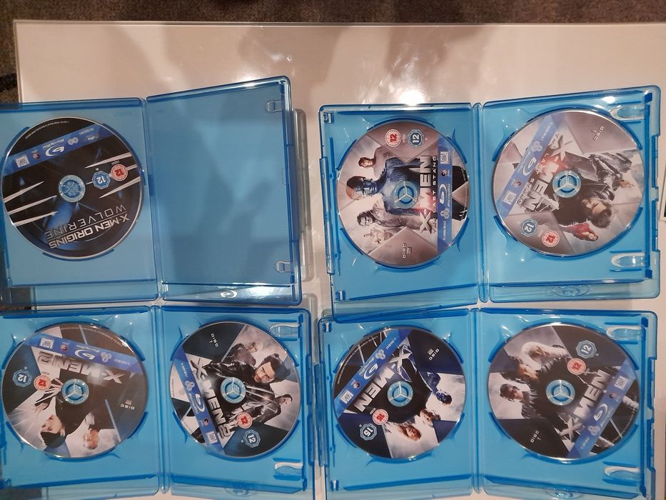 Quadrologia X-MEN em blu-ray, impecável, 10 euros.
