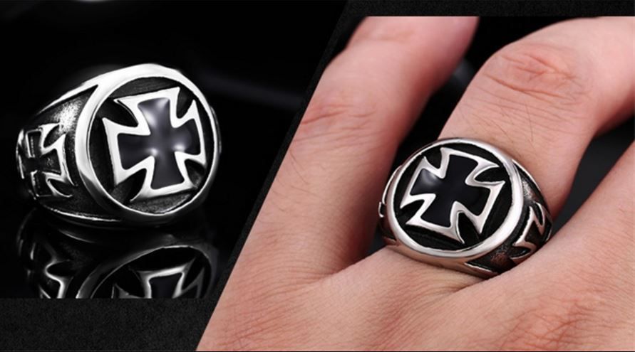 Anel Masculino em Aço Inoxidável