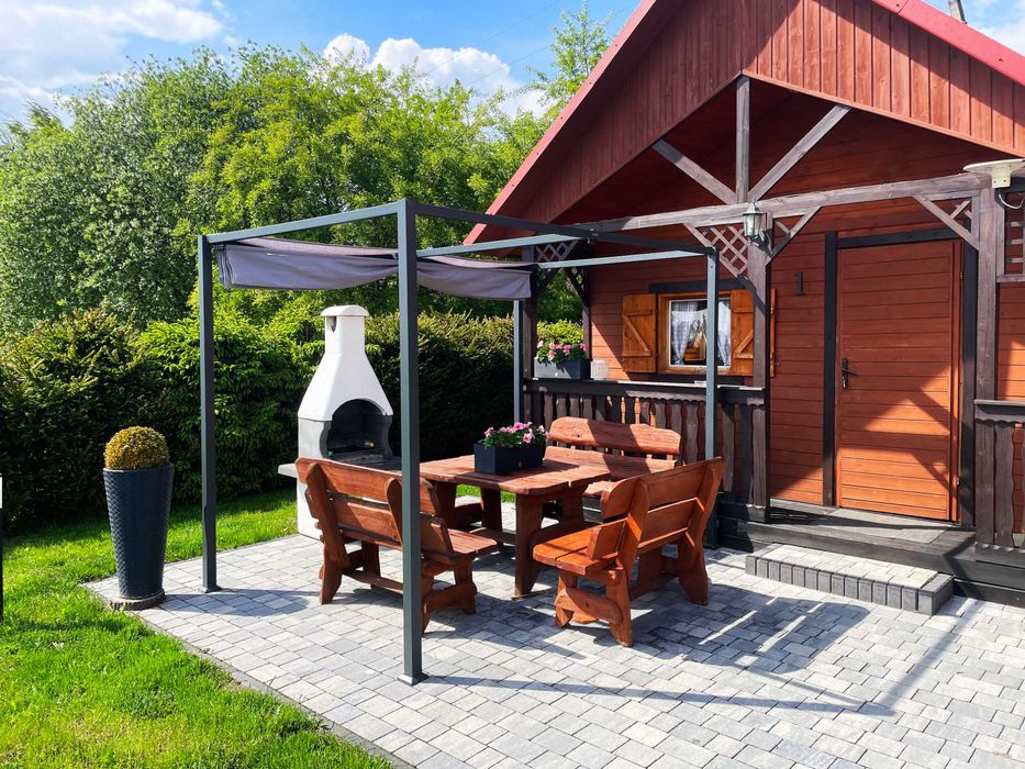 Tylko 3 domki na 1500m2! Jantar - Spokój, Komfort i Duży Ogród