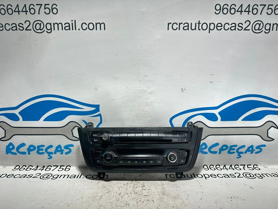 Display Sofagem Comando Radio Climatronic BMW Serie 3 F30 Sedan Carro
