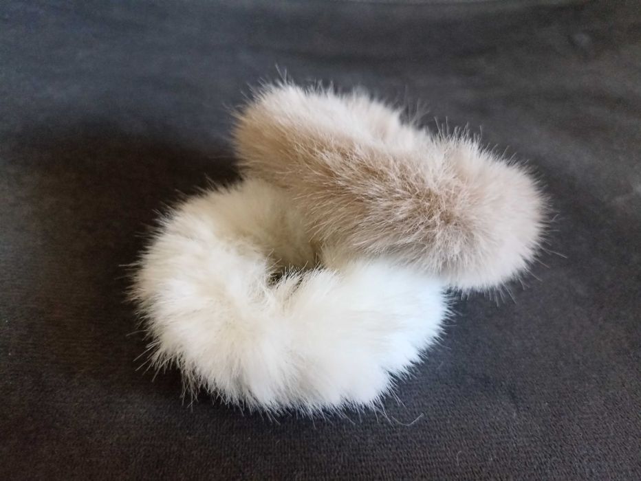 Набір пухнастих гумок для волосся