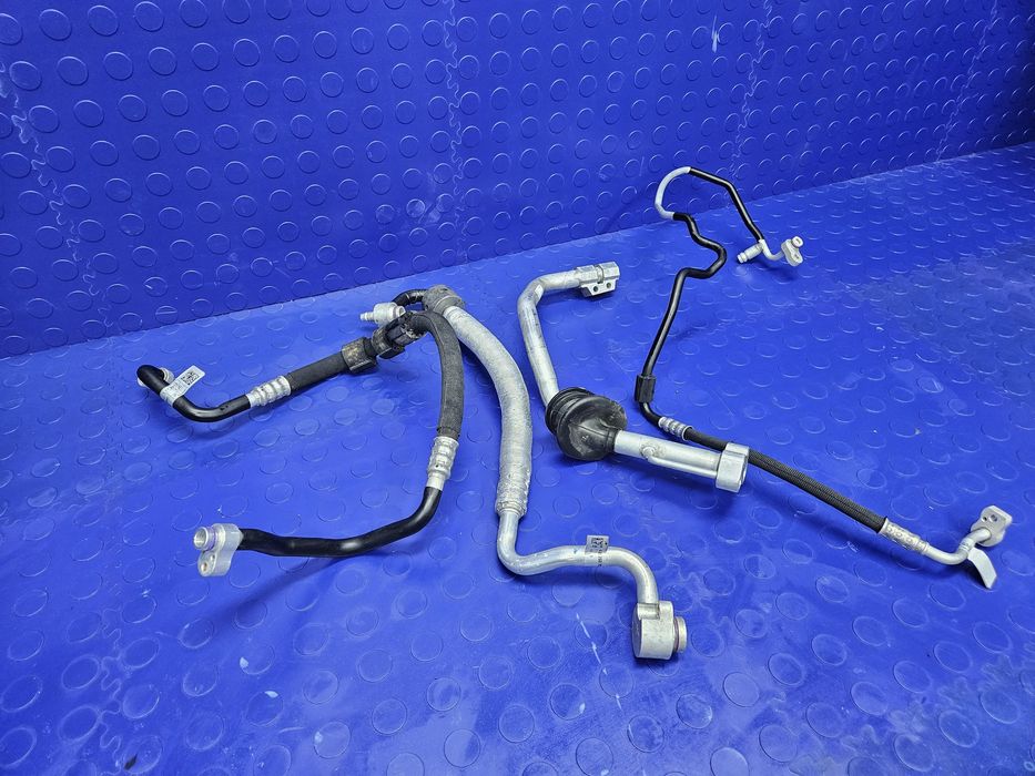 PRZEWODY klimatyzacji AUDI A7 C7 3.0 TDI rurki klimy komplet oryginał