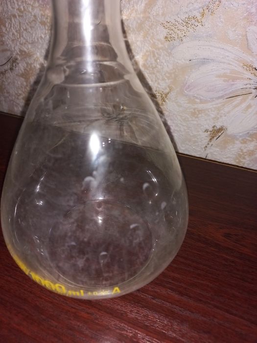 Колба химическая лабораторная 1000 ml ГДР
