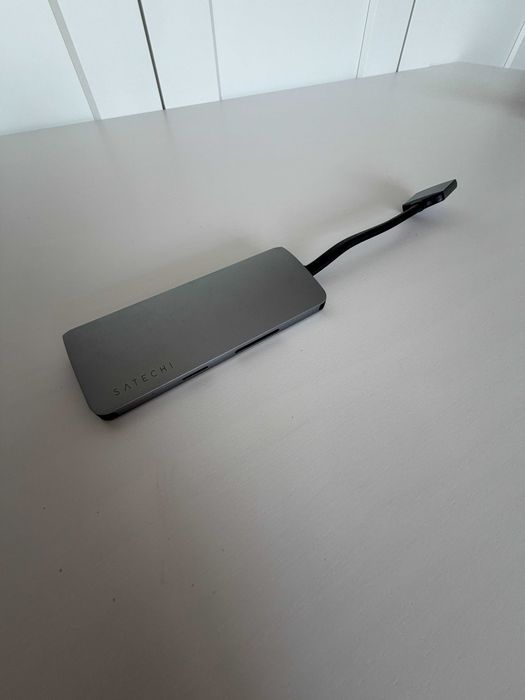 Satechi USB-C Dual Multimedia Adapter 2 x 4K(60Hz/30Hz) Space Gray