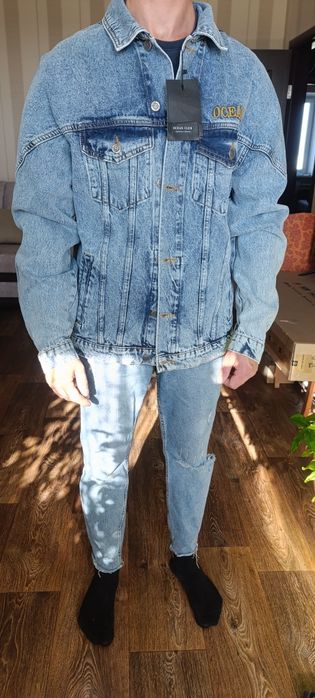 Джинсовый пиджак Джинсовка мужская ocean  новая размер м