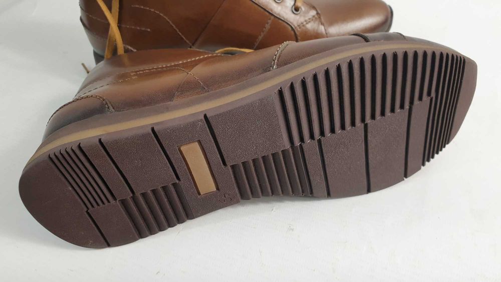 Thomas Breitling SKÓRZANE sneakersy męskie roz 40