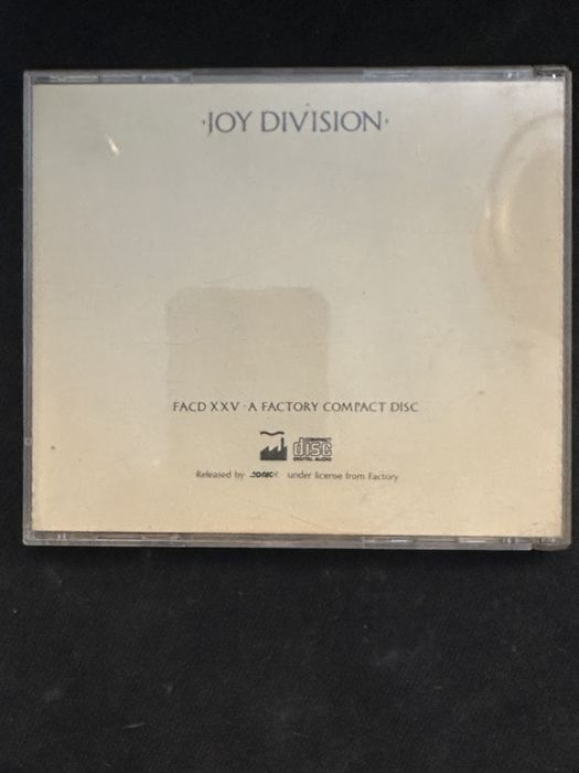 CD "Closer" Joy Division 1991