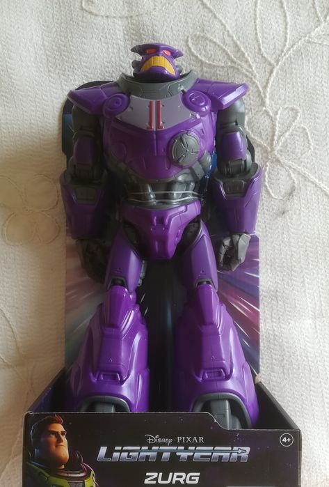 Figura Zurg do filme Toy Story.  Disney.  Robot Pixar de 30 cm.  nove.