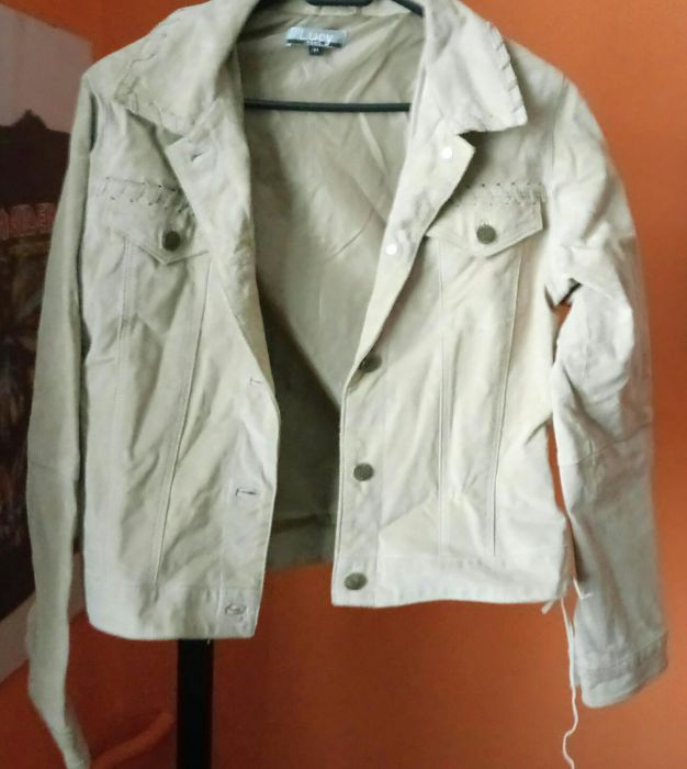 Kurtka damska zamsz rozmiar M wiosna lato jesień