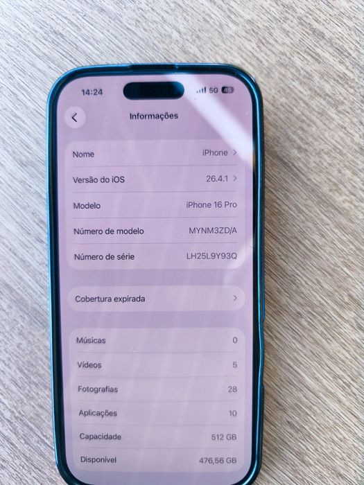 Iphone 16 pro 512 gb