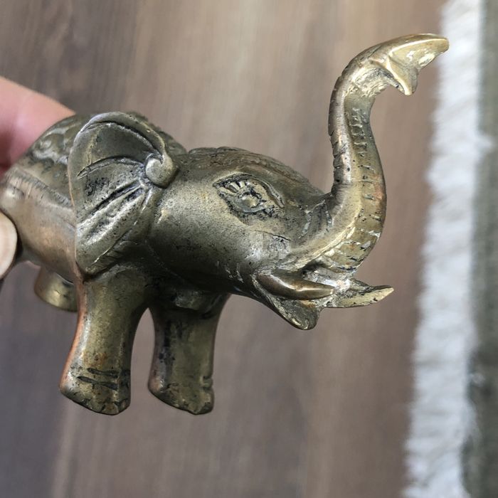 Статуетка слон бронза