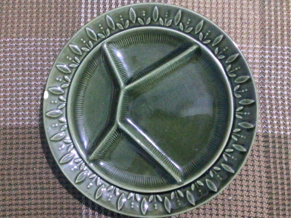 менажниця, Керамічні тарілки