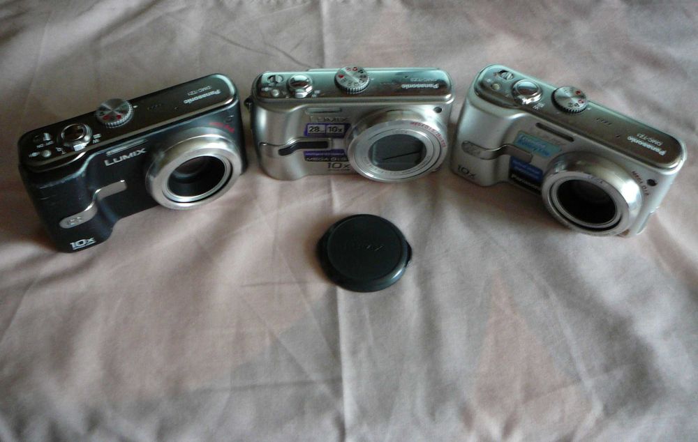 мегалот фотоапаратів panasonic lumix dmc tz1 і tz3