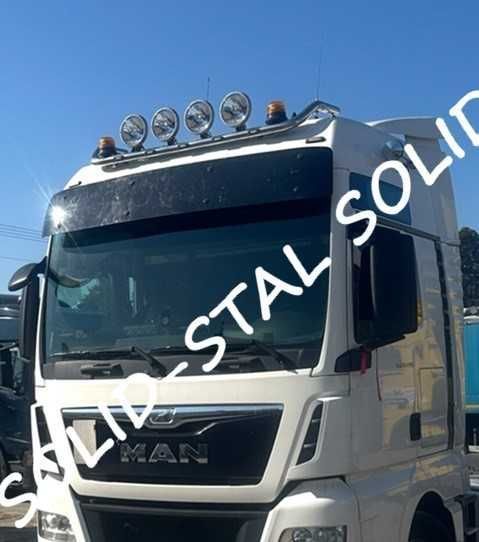 Orurowanie GÓRNE / SCHODZĄCE Man Tgx Gx Nowy Model Stal Nierdzewna!