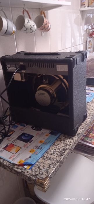 Amplifier. Guitar Combo and Effects Pedal64551055794818124