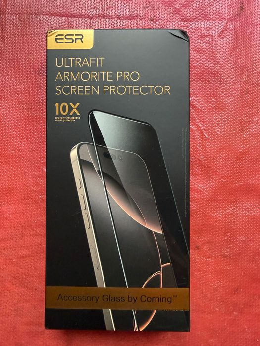 ESR Szkło hartowane Ultrafit Armorite Pro 3-pack do iPhone 17 Pro Max