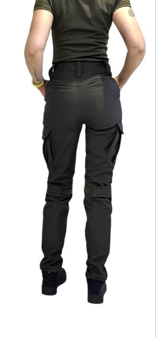 Жіночий осінній тактичний військовий костюм Хакі